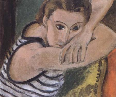 Henri Matisse The Blue Eyes (mk35) oil painting image